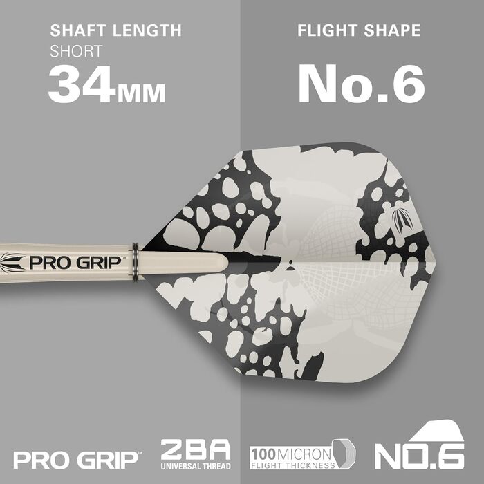 Набір дротиків Target Darts EXO Edition зі сталевим наконечником 90 вольфраму Набори дротиків зі сталевим наконечником, дротики Swiss Point з ручками Pro Grip та 6 деками, інструмент SP у комплекті Професійні набори дротиків 24 г EXO 02