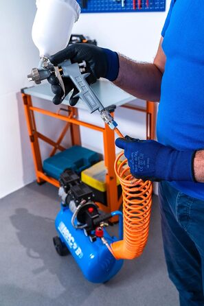 Малошумний повітряний компресор EASE-AIR 24, безмасляний повітряний компресор, максимальний тиск 8 бар, потужність 1 к.с., 24-літр