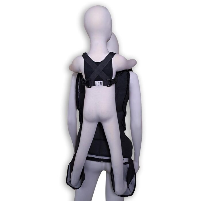 Рюкзак зі спинкою - найлегша м&39яка переноска - люлька для спини до 25 кг - люлька для походів від 2 років - рюкзак (сіро-рябий)