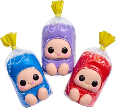 М'які плюшеві іграшки Jolly Rancher колекційний набір з 3 шт. (чорниця, вишня, виноград), для будь-якого віку