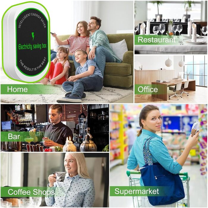 Енергозберігаючий пристрій Енергозберігаюча розетка Professional power saving box Стабілізатор напруги 90В-250В редуктор струму з коробкою