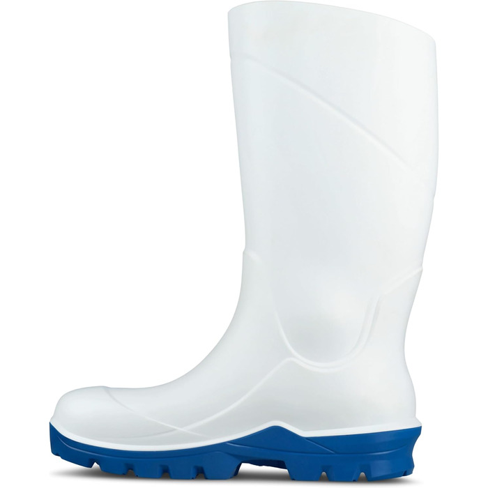 Робоче взуття SIKA Unisex PU, надзвичайно легке та зручне, нековзне, самоочисна підошва, термоізоляція від холоду та спеки, амортизуюча устілка для харчової та медичної промисловості, розмір 36 EU, біле