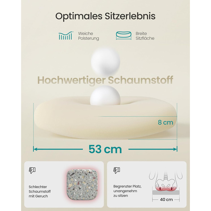 Ергономічне офісне крісло SONGMICS, обертове крісло з сіткою, поперековою частиною та підголівником, функція гойдання, розмір сидіння 53 см, складні підлокітники, для роботи та спальні, для студентів, чорне OBN37BK Чорний без підголівника