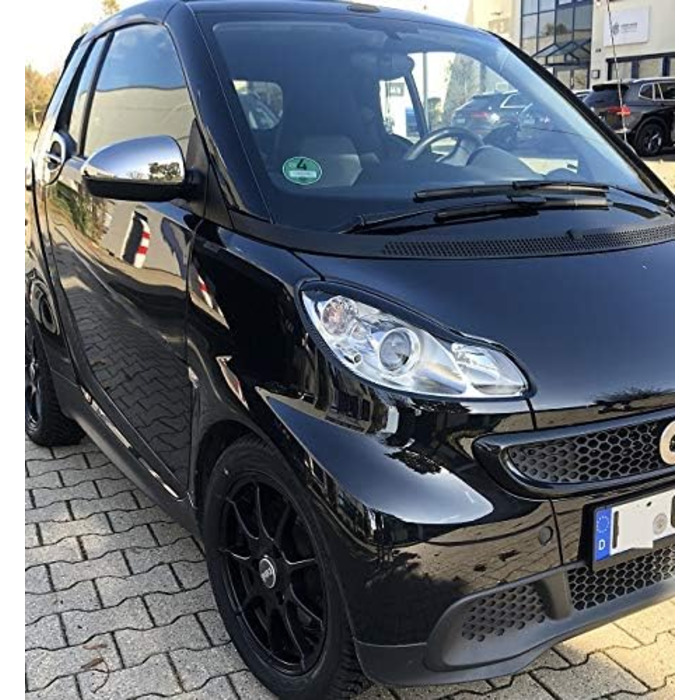 Чохли для фар Evil Eye чорний smart fortwo 451