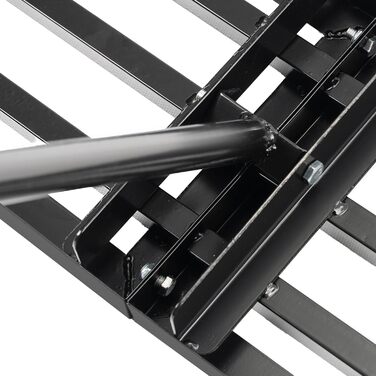 Вирівнювач газону Rasen Rakel 75 x 25 см, сталевий, з ручкою 170 см - інструмент для планування та вирівнювання газонів у саду