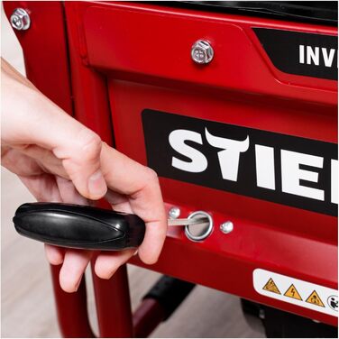 Інверторний генератор STIER SNS-500 5,0 кВт 75 дБ(A), Бензиновий аварійний генератор, Не потребує особливого обслуговування, для використання на вулиці, підходить для заряджання акумуляторів, компактний