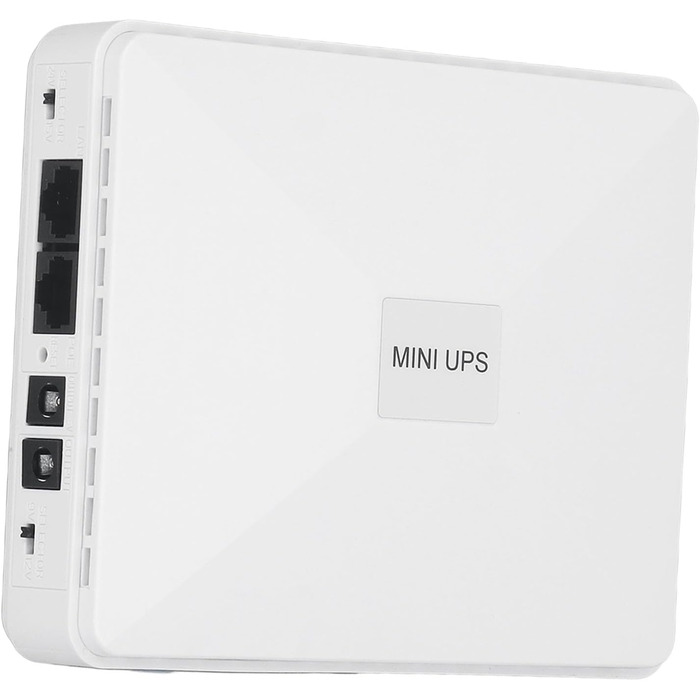 Джерело безперебійного живлення (UPS) 5В/9В/12В, 2А, USB, компактний, для роутерів, модемів, камер, смартфонів, 8800 мАг (Європейська вилка)