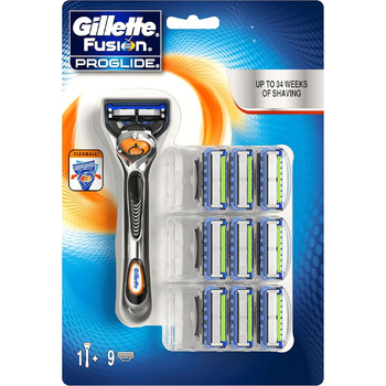 Леза Gillette ProGlide (Plus Flexball Razor), 10 шт.