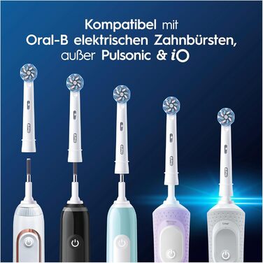 Електричні щітки для зубної щітки Oral-B Pro Sensitive Clean, Х-подібна щетина, упаковка Letter-Box, 12 шт. 12 шт. (1 упаковка)