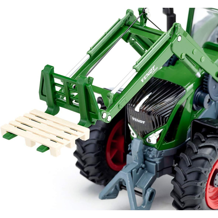 Трактор Fendt 933 Vario з фронтальним навантажувачем, зелений, метал/пластик, 132, на дистанційному управлінні, вкл. пульт дистанційного керування Bluetooth та аксесуари, можливе управління через додаток З пультом дистанційного керування Одиночний, 6793