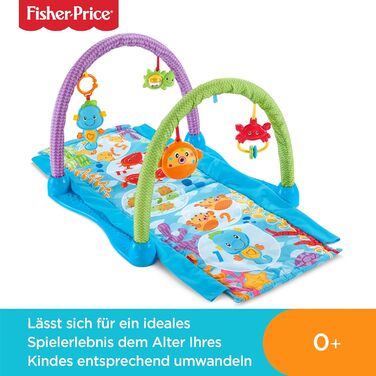 Ковдра Fisher-Price Mattel DRD92 Seahorse Play, багатобарвна