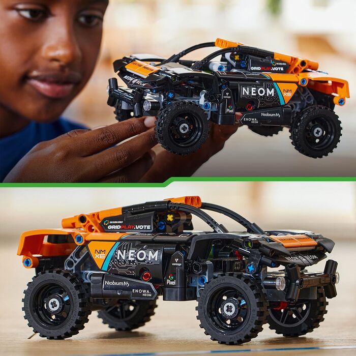 Конструктор LEGO Technic 42166, Гоночний автомобіль NEOM McLaren Extreme E, 252 деталі