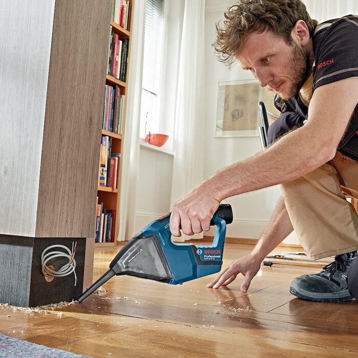 Акумуляторний пилосос GAS 12V (об'єм контейнера 0,35 л, 0,87 кг, без акумулятора/зарядного пристрою) в коробці в коробці, 12V Syst