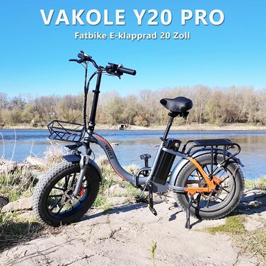 Складаний електричний велосипед Y20 Pro E-Bike з акумулятором 48 В 30 Аг, запас ходу до 120 км, 7-швидкісний чоловічий фетбайк для гірського велосипеда, пляжу та снігу