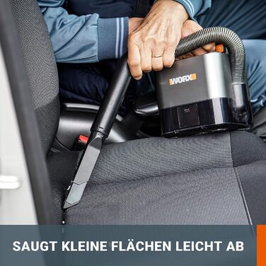 Акумуляторний пилосос WORX WX030.9 Max 20V (без акумулятора та зарядного пристрою)