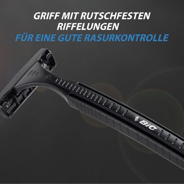 Одноразових бритв по 3 леза кожна, з алое віра для швидкого та ніжного гоління, 3 Action Razor Men, 16