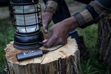 ЛІСОВИЙ ЛІХТАР Barebones Акумуляторний вінтажний світлодіодний ліхтар із регульованою яскравістю Ліхтар на батарейках для пригод на свіжому повітрі, садових вечірок та надзвичайних ситуацій (антична бронза)