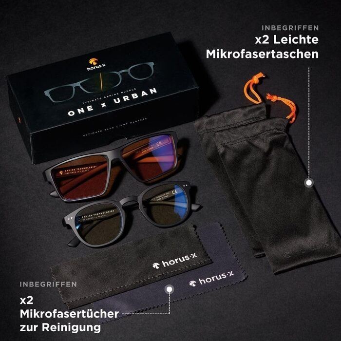 Окуляри з фільтром синього світла Horus X для чоловіків та жінок Blue Light Glasses