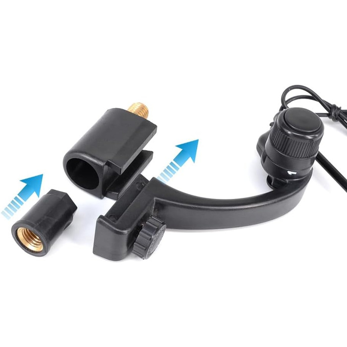 Свінгер для лову коропа Hirisi Tackle, 4 кольори, світлодіодні ліхтарі, індикатор клювання, риболовецький аксесуар, регульована еластичність, 2 рівні, зі швидким звільненням FBA-B2045-MIX