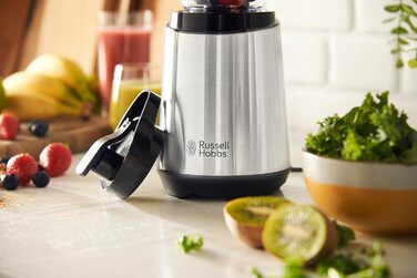 Блендер Russell Hobbs - блендер та блендер для приготування смузі з собою двигун 23 500 об/хв, вкл. 1 глечик для блендера 600 мл (
