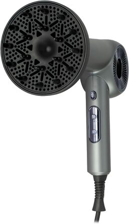 Іонізуючий складаний фен ADLER EUROPE 1600 Вт, 110 000 об/хв, Anti-Frizz