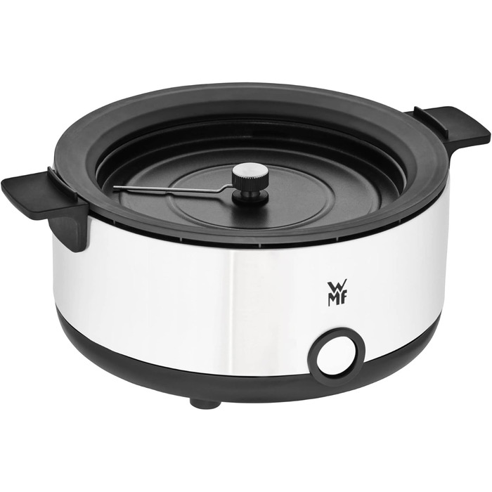 Кухонна міні-машина для попкорну для дому, виробник попкорну, гаряча плита з покриттям, кришка як миска для подачі, отвір для розтоплення масла, попкорн з цукром і сіллю, компактний, матовий з нержавіючої сталі