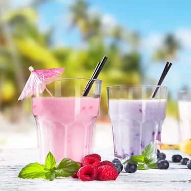 Пластикові стакани для води Tebery 8 х 250 мл, стакани для віскі, пластикові стакани для коктейлів, стакани для пиття з акрилового