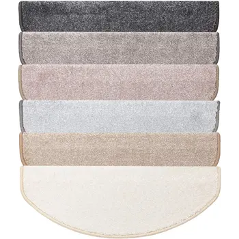 Килимки для сходів з текстильного волокна casa pura для внутрішнього використання - 15 шт. Самоклеючий захист для сходів, килимок