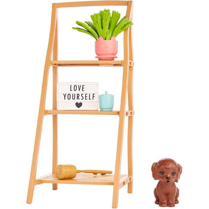 Серія Barbie Self-Care, ванна з конфетті, лялька Barbie зі світлим волоссям, купальник, цуценя, 2 набори мила Confetti, аксесуари