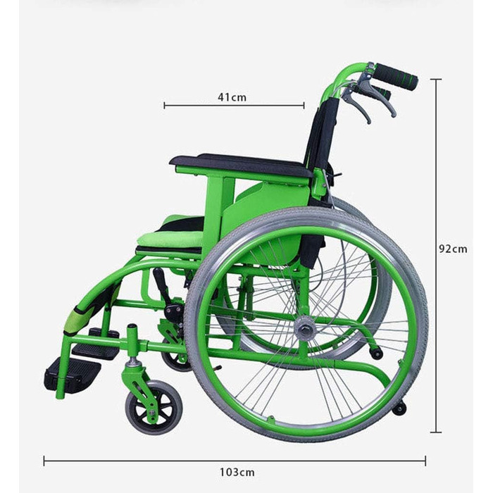 Творча інвалідна коляска з ручним приводом, транспортне крісло, підходить для людей похилого віку, людей з обмеженими можливостями, інвалідне крісло, розбірне для зручного перенесення ніг, портативне