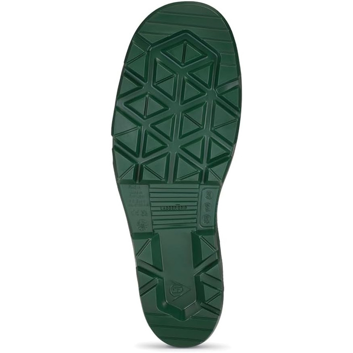 Робочі черевики DUNLOP Work-It S5 з ПВХ для чоловіків та жінок Водонепроникні захисні черевики зі сталевим носком Будівельні черевики Хімічні та стійкі до ковзання Жовті Розміри від 35 до 50 (EU 40) Зелені