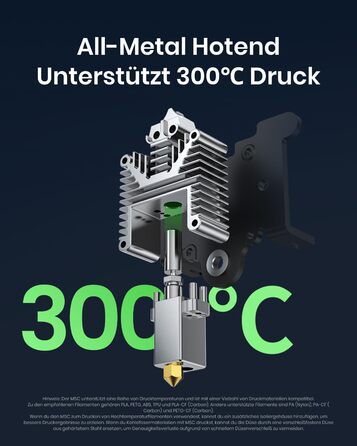 Принтер AnkerMake M5C, високошвидкісний 3D-друк 500 мм/с, точність 50 мкм, суцільнометалевий гарячий наконечник, 3D-друк до 300 ,