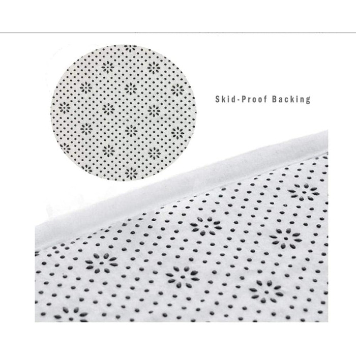 Килимки та килимки для ванної кімнати Blue Dolphin Комплект килимків для ванної з 3 предметів Чохол для унітазу та килимок, комплект для ванної кімнати, U-подібний килимок, килимок 45x75 см