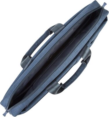 Сумка для ноутбука Rivacase 15.6 дюйма - модна сумка для ноутбука з великою кількістю місця для аксесуарів, компактна сумка через