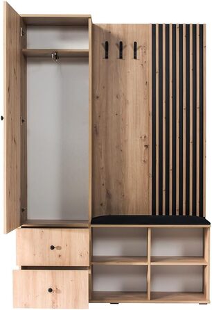 Вішалка для одягу комплект вішалка для передпокою компактна вішалка для одягу з дзеркалом шафа для взуття підставка для взуття под