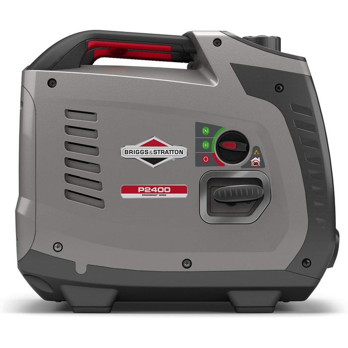 Бензиновий інверторний генератор Briggs & Stratton PowerSmart P2400 — 2400 Вт / 1800 Вт, надтихий, портативний, 230 В