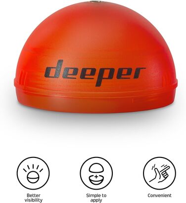 Нічний чохол Deeper Unisex для нічної риболовлі, помаранчевий, 2,55 ЄС