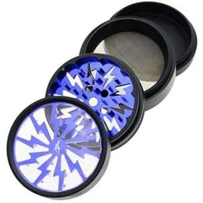 Шліфувальна машина Торіндер Алюміній 62 мм 4 частини синій