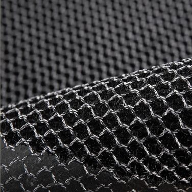 Килимок для дверей Ultralux з ПВХ-сітки, міцний 3D-брудовловлювальний килимок, вхідний килимок зі скребком та брудозахисним бар&39єром для внутрішнього та зовнішнього використання для вхідних та задніх дверей, 80 x 50 см, сірий та чорний, 50 x 80 см (прям