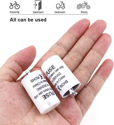 Стартер SRunDe 12 шт. люмінесцентна лампа 4-65 Вт 1A 85-265 В T5/T8 стартовий набір манекен стартера