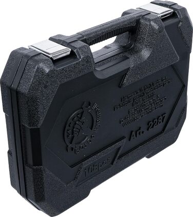 Набір головок та біт 2287 1/4 (6,3 мм) / 1/2 (12,5 мм) 108 предметів