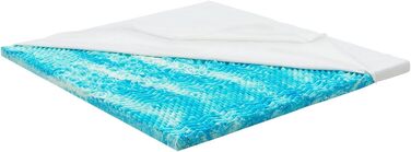 Наматрацник Juskys 180x200 см з піни з ефектом пам&39яті, 7 зон, ортопедичний та повітропроникний, висота 7 см, H2 - H3, чохол можна прати, наматрацник, наматрацник 180 x 200 см