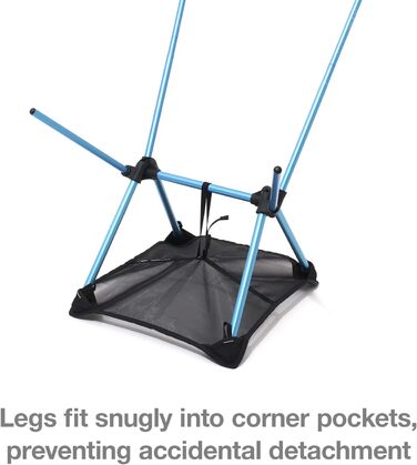 Підкладка Helinox Цей легко зберігається, цей незамінний аксесуар допомагає запобігти провалюванню крісла в пісок або м&39який ґрунт. 22 дюйми (Д) x 10 дюймів (Ш) x 2 дюйми (В)