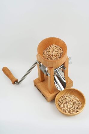 Флокер Модель столу з дерев'яною воронкою Вівсяні пластівці свіжі 20