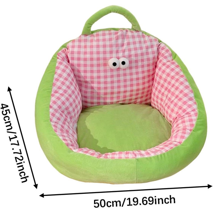 Дитячий диван perfk, зручне крісло, мила подушка для сидіння, підлогова подушка для ігрової кімнати, спальні, вітальні, квартири, дитячої кімнати, рожевий, середньо-рожевий