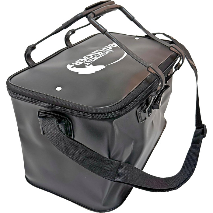 Водонепроникна сумка Gerlinger, сумка для риболовлі, сумка для човна, сумка для спінінга, сумка для наживки, риболовля, на відкритому повітрі, для кемпінгу, плечовий ремінь, 44x26x25 см