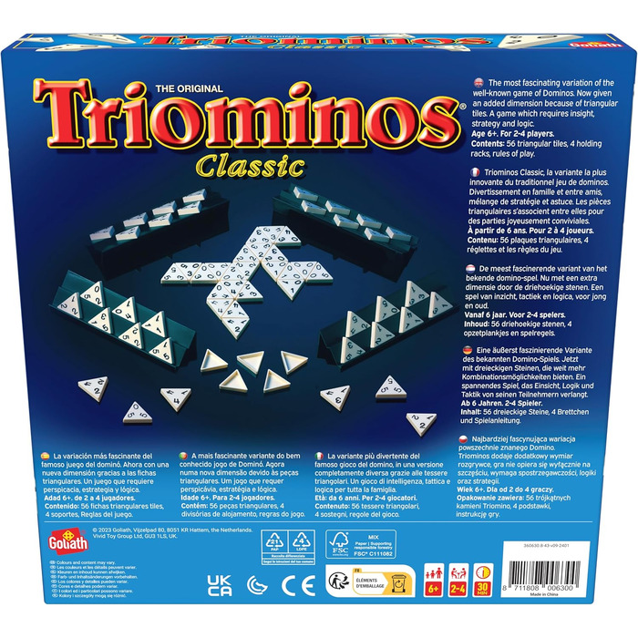 Популярна настільна гра для віком від 6 років - сімейна розвага та настільна гра для 2-4 гравців - із тактикою та стратегією