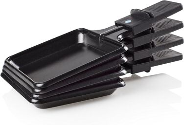 Гриль Princess Raclette до 4 осіб - з кам'яним грилем і регульованими налаштуваннями нагріву, 600 Вт, чорний, 162810 Stone Grill, на 4 особи