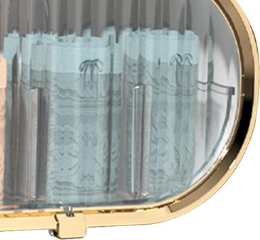 Настінний органайзер для білизни, міцний пластик, пилонепроникний, компактний, настінний, органайзер для шухляд, для спальні, дому, ванної кімнати (світло-зелений)