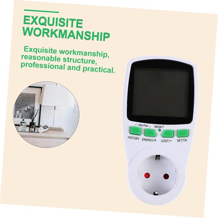 Вимірювальна розетка розетка тестер амперметр лічильник електроенергії купити лічильник енергозберігаюча розетка розетка для електролічильника монітор електроенергії електронний компонент